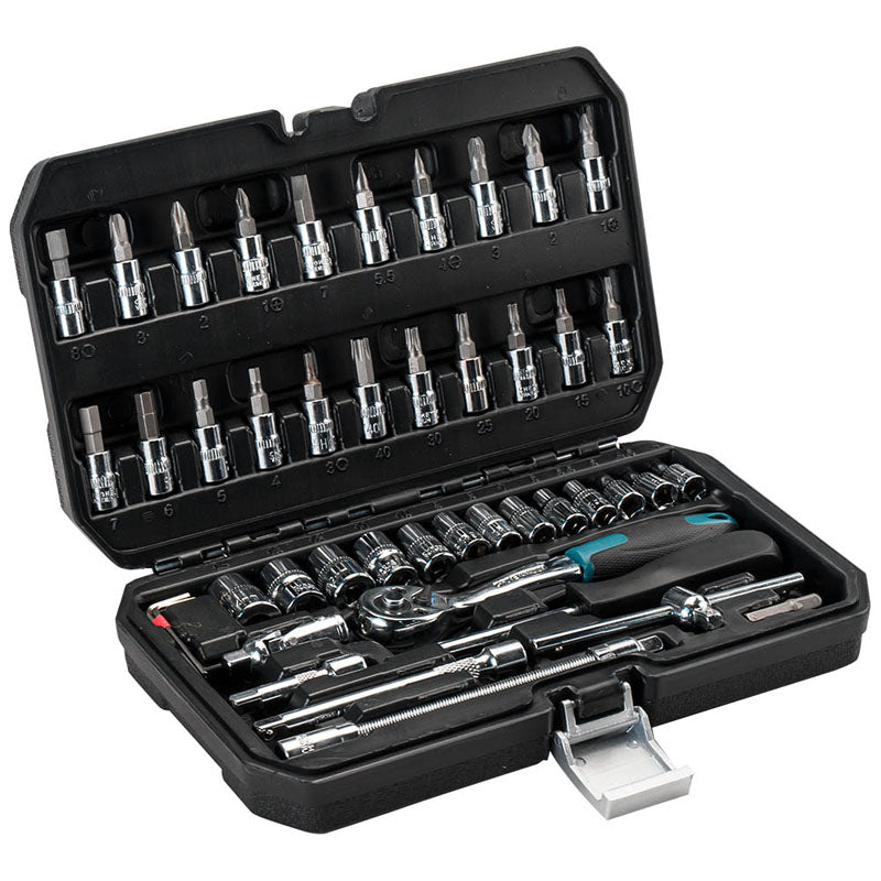SET DI CHIAVI A BUSSOLA CON CRICCHETTO 1/4" - BHT5100
