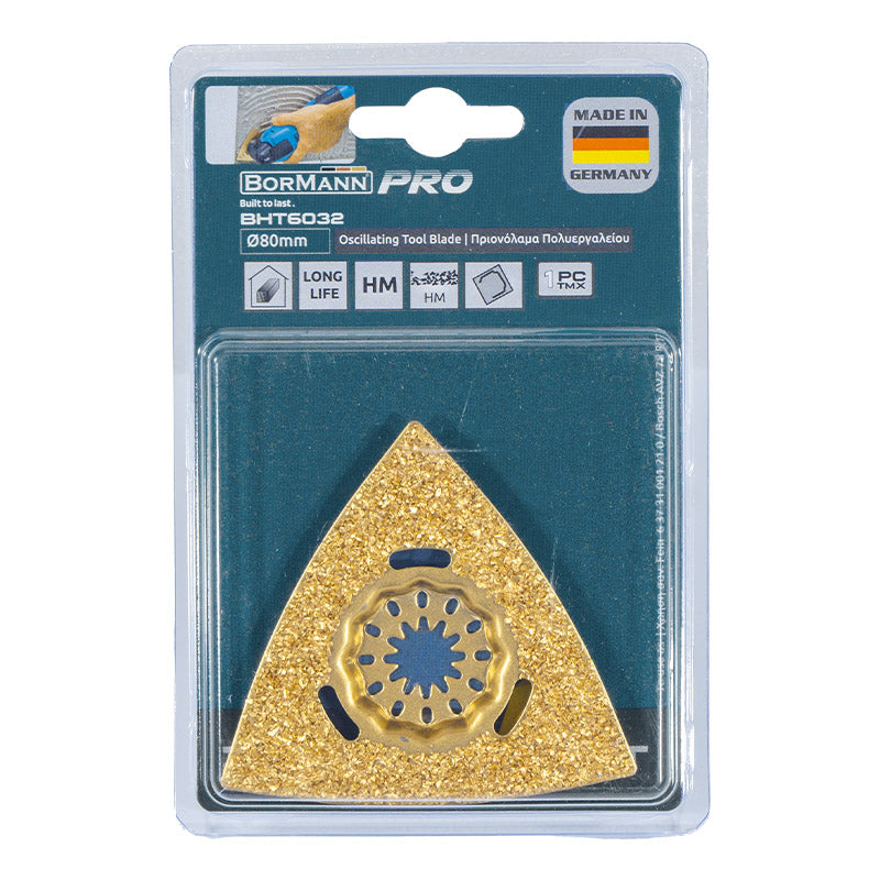 LAMA PER SEGA MULTIUTENSILE PER LEVIGATURA DI PIASTRELLE/CEMENTO 80mm - BHT6032