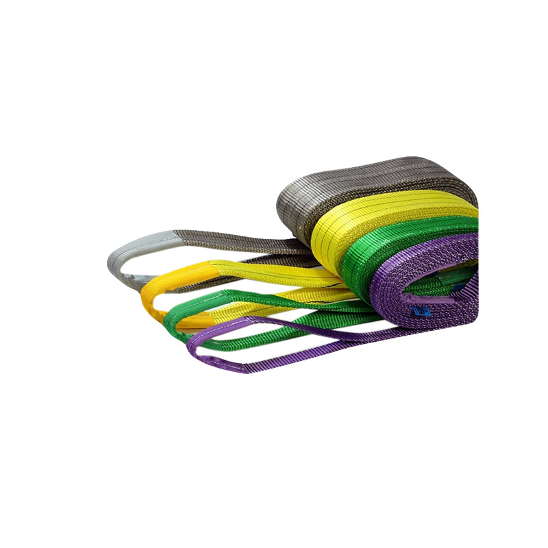 CINGHIA DI SOLLEVAMENTO CON ASOLE 30mmx3m - RESISTENZA MASSIMA 1 TONNELLATA - BRB1110