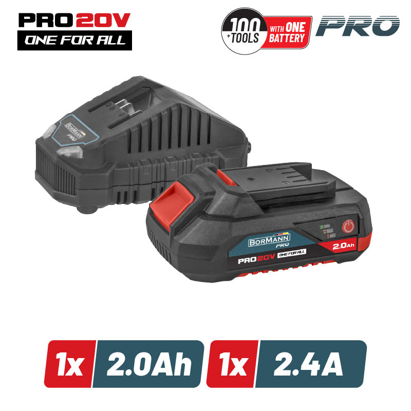 Starter Kit Bormann - Inizia con il Sistema 20V