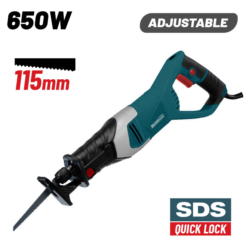 SEGA A GATTUCCIO BORMAN 650W, 900-3000spm, TAGLIO 115mm - BRS6600