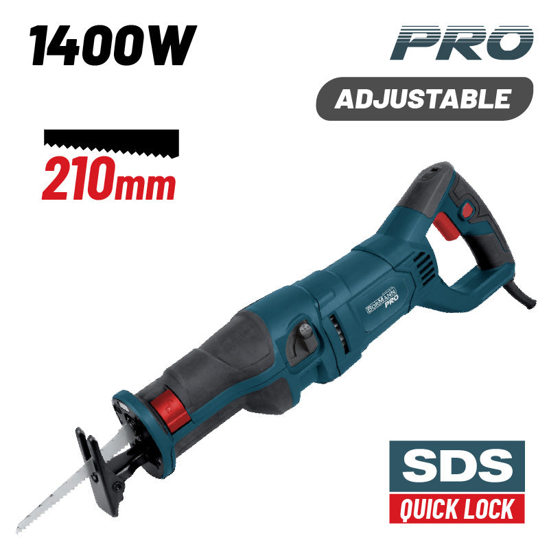 SEGA A GATTUCCIO BORMAN 1400W, 1000-2800spm - BRS2000