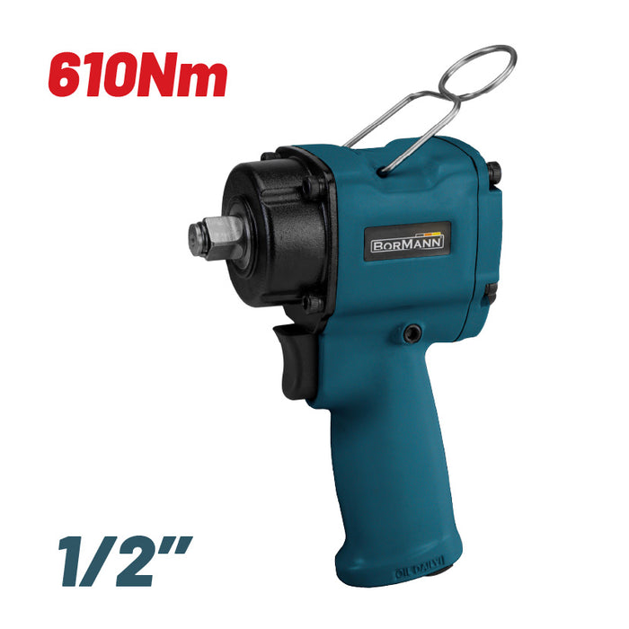 AVVITATORE AD IMPULSI AD ARIA COMPRESSA 1/2", LUNGHEZZA CORTA, COPPIA MASSIMA 1000Nm - BAT6120