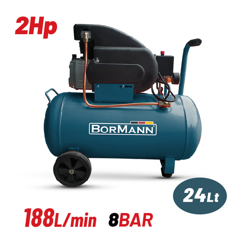 COMPRESSORE D'ARIA MONOBLOCCO 2hp 24L - BAT5002
