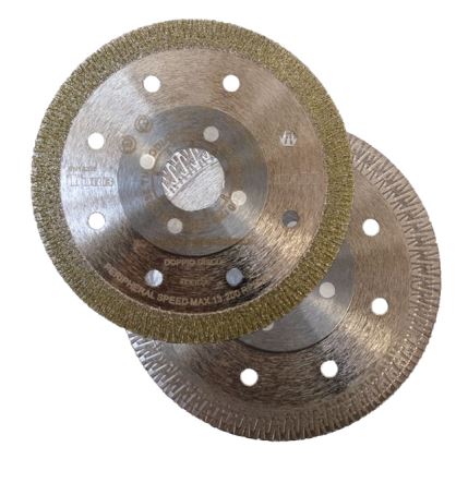 DOPPIO DISCO DIAM. 115 x gres, marmo e granito