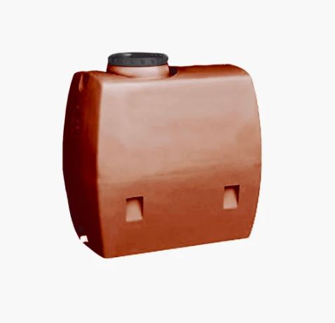 SERBATOIO ORIZZONTALE STRETTO COLOR TERRACOTTA - LT 1000 DILIBERTO