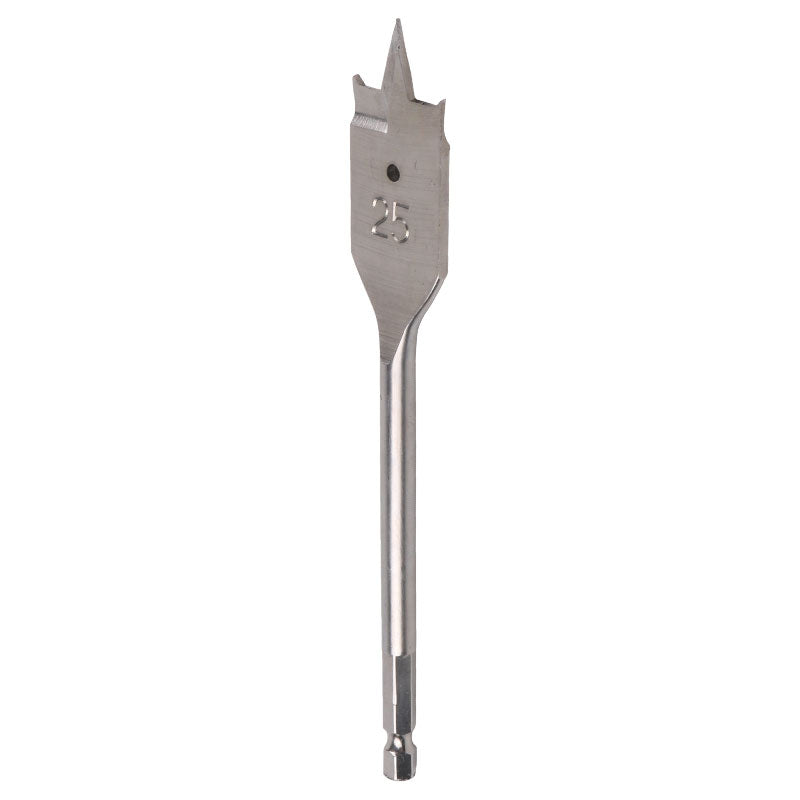 PUNTA DA TRAPANO PIATTA/A FORCELLA PER LEGNO DIAM. 14x400 - BHT4188