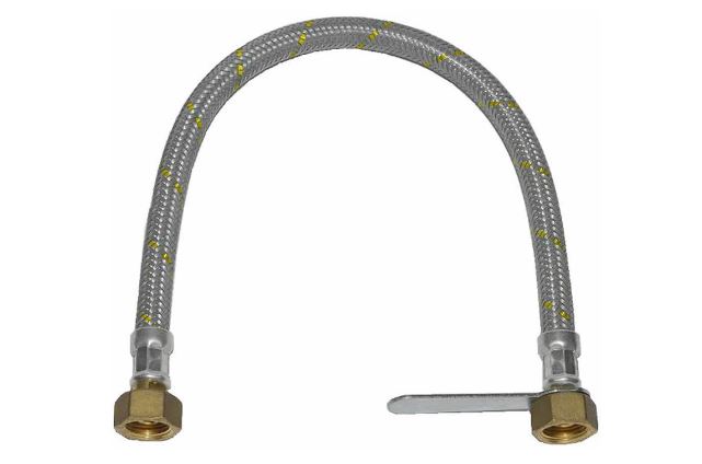 MANICHETTA GAS FLESSIB CENTRALE FF SX CM 100