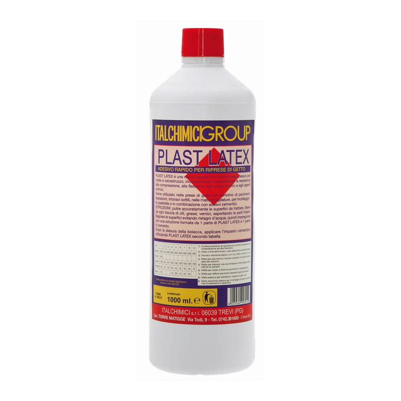 PLAST LATEX 1 LT - ADESIVO RAPIDO PER RIPRESE DI GETTO