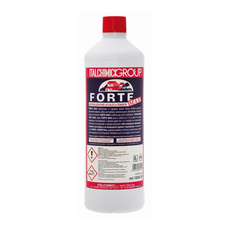 FORTE MAX - NEUTRALIZZATORE DI CALCE E CEMENTO 1 LT