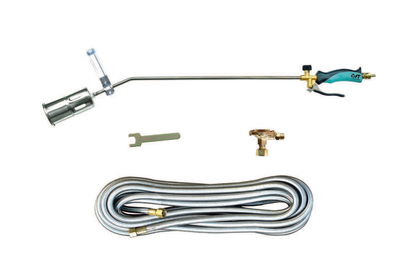 CANNELLO METAL ACCENSIONE MANUALE CON TUBO CORAZZATO 10 MT - 14404