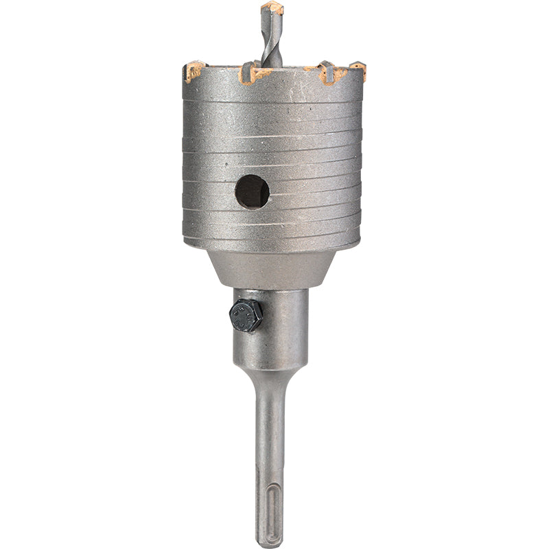 FRESA CAROTATRICE A TAZZA DIAMANTATA PER CALCESTRUZZO CON ADATTATORE SDS PLUS M22X110 D.45mm - BHT4071