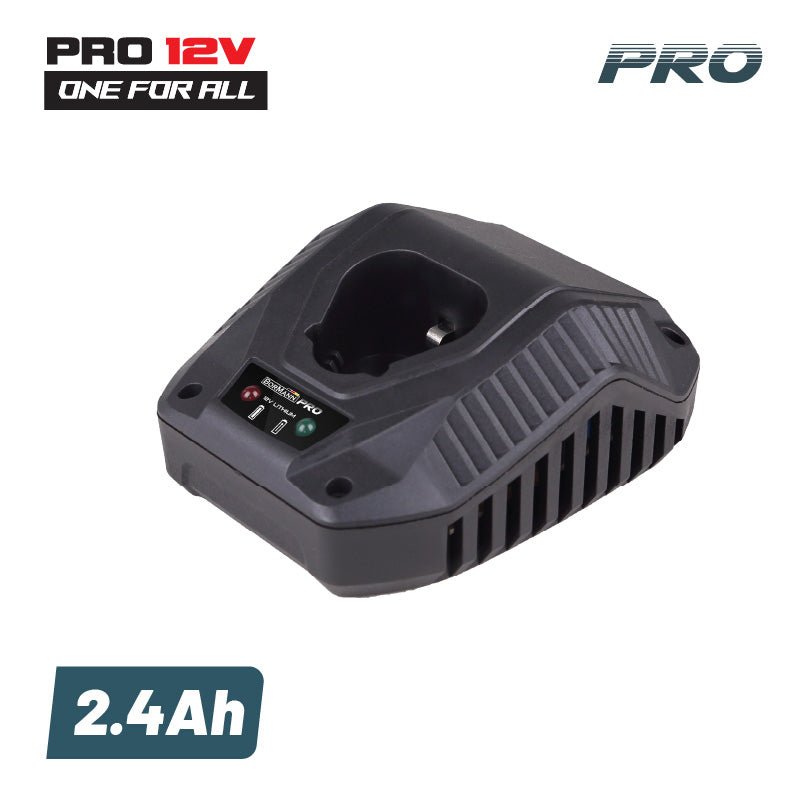 CARICABATTERIE 12V, 2.4Ah BBP2008