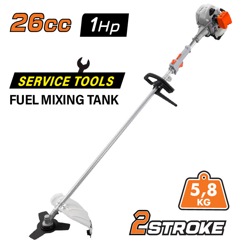 DECESPUGLIATORE A BENZINA 26cc 1Hp - PB2626  NAKAYAMA