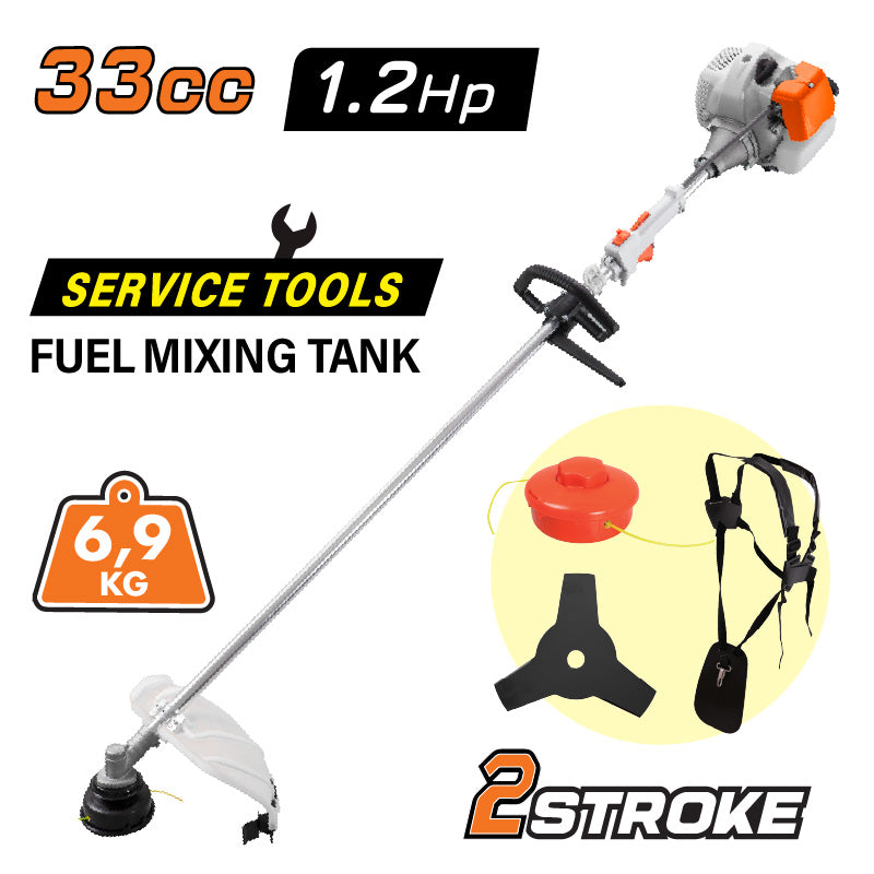 DECESPUGLIATORE A BENZINA 33cc 1,2Hp - PB3326  NAKAYAMA
