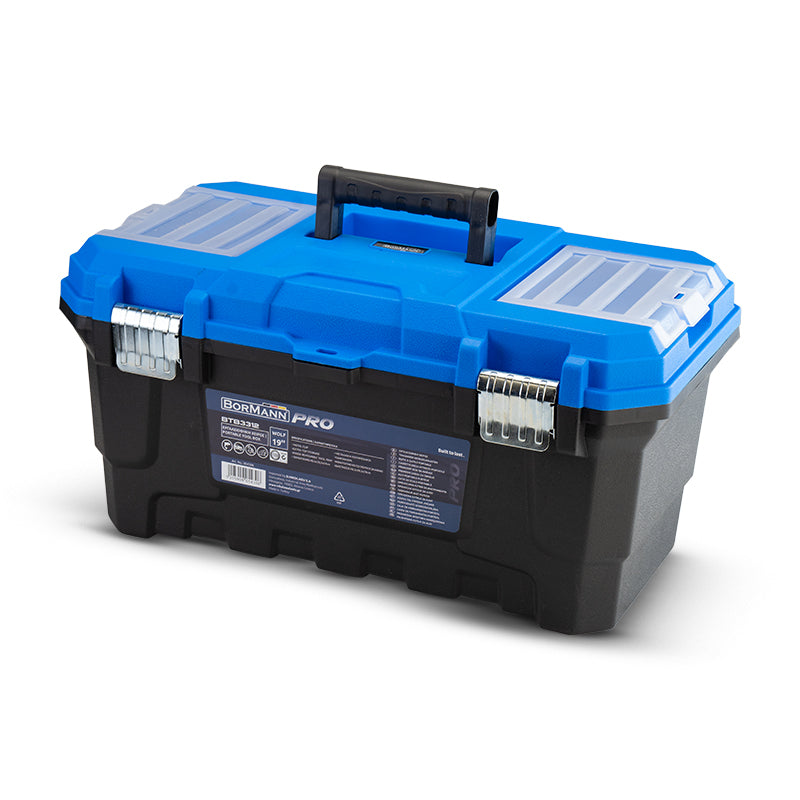 CASSETTA PORTAUTENSILI IN PLASTICA "WOLF" CON CERNIERE DI CHIUSURA IN METALLO - BTB3312