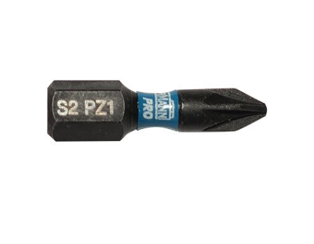 PUNTE PER CACCIAVITE A CROCE A IMPATTO S2 X-PRO PZ1x25mm 2pz - BHT3650-2