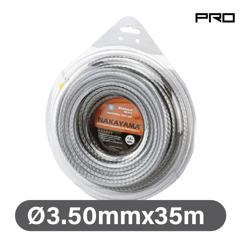 FILO DECESPUGLIATORE ALLUMINIO QUADRO 3,2mmx35M - NC1014
