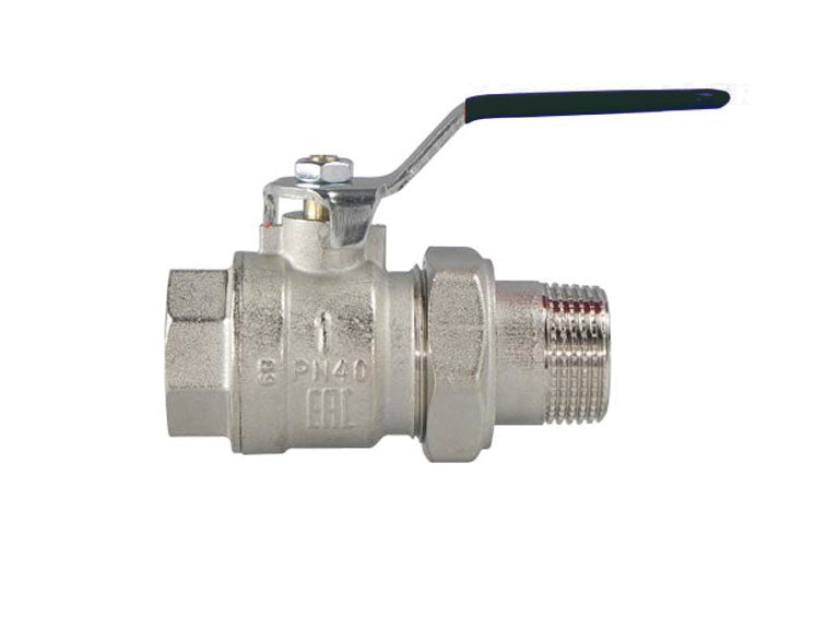 VALVOLA SFERA MF C/BOCC A LEVA ALL 1"