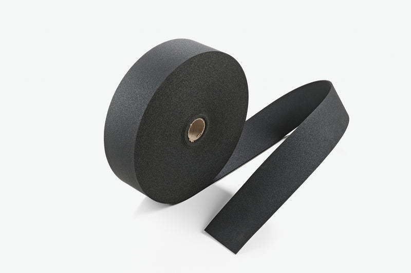 POLIREX - BANDELLA A ROTOLO - Polietilene espanso a celle chiuse, spess. 3 mm - H 15 CM - rotolo da 100 mt - colore nero