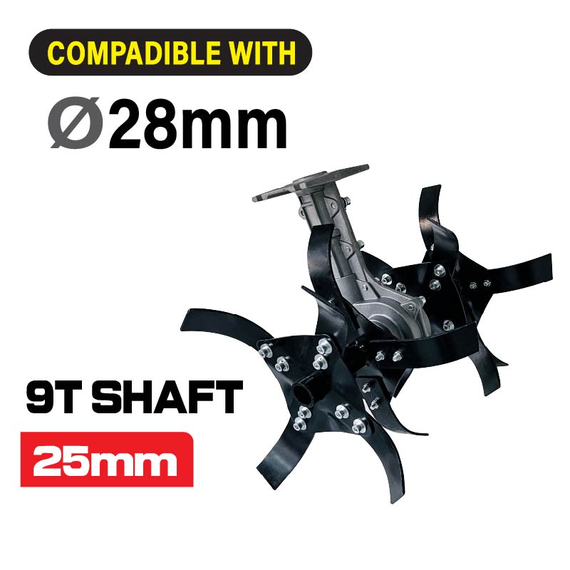 Accessorio decespugliatore NAKAYAMA PB1000 da 25 cm (adatto per PB6210, 6310, PB7230)