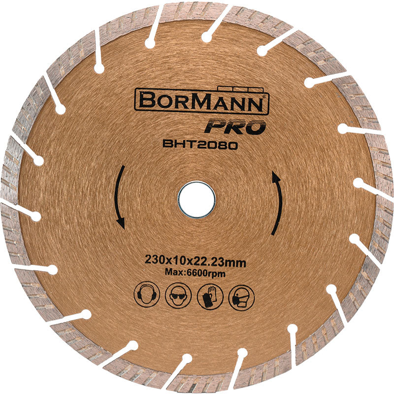 DISCO DIAMANTATO SLANT TURBO DIAM. 230x2,0x22,2mm 10mm - BHT2080