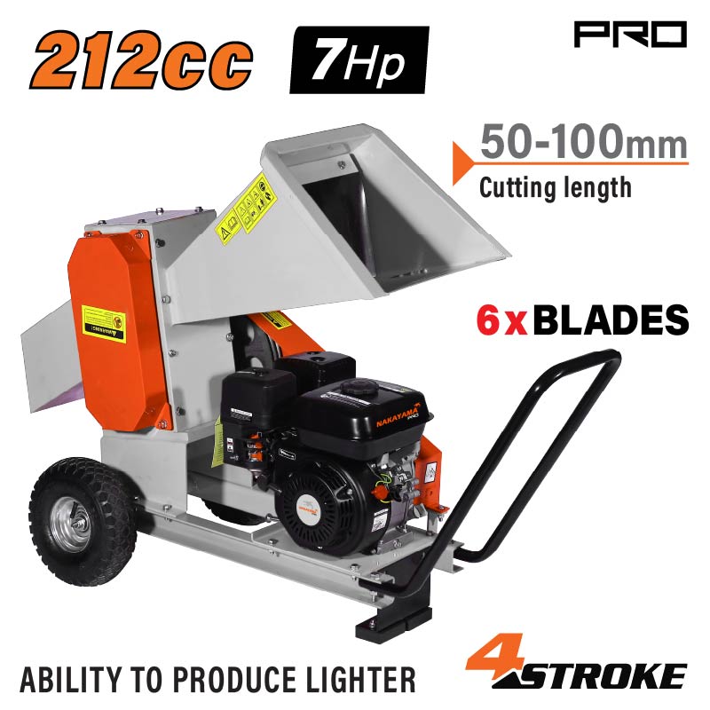 CIPPATRICE A BENZINA PER LEGNA , DIAM. MAX 60 MM LUNGHEZZA 5-10 CM - GS8700