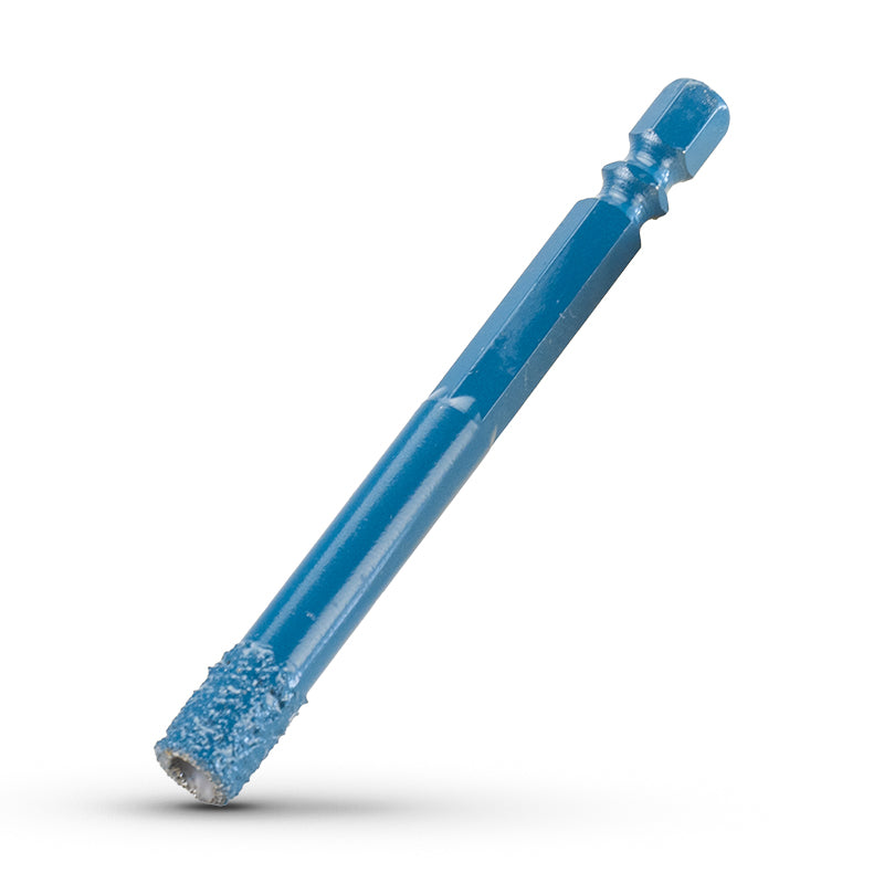 Punta esagonale diamantata per ceramica e piastrelle di granito, diametro 8 mm - BHT4834