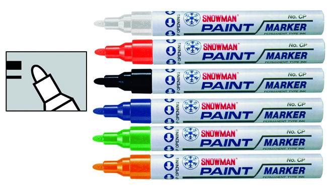 PENNARELLO SNOWMAN PAINT-MARKER CP-12 NERO