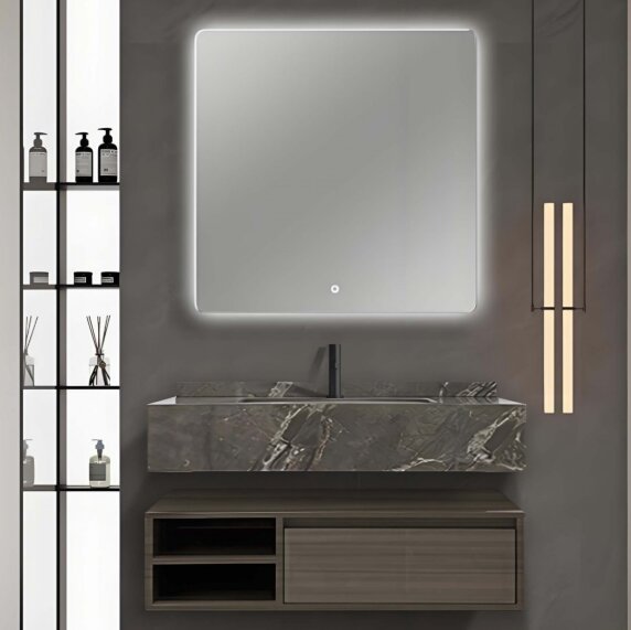 MOBILE BAGNO ALBA CM.100 COLORE NOCE