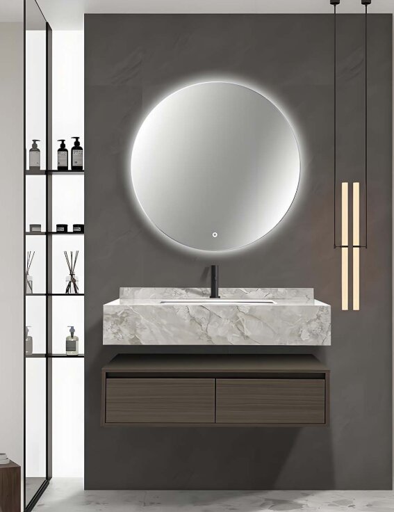 MOBILE BAGNO LARA CM.100 COLORE NOCE