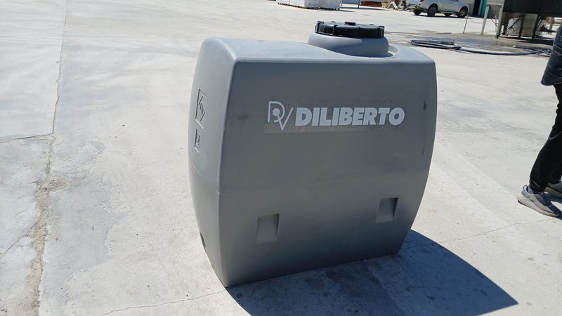 SERBATOIO ORIZZONTALE STRETTO COLOR GRIGIO - LT 700 DILIBERTO