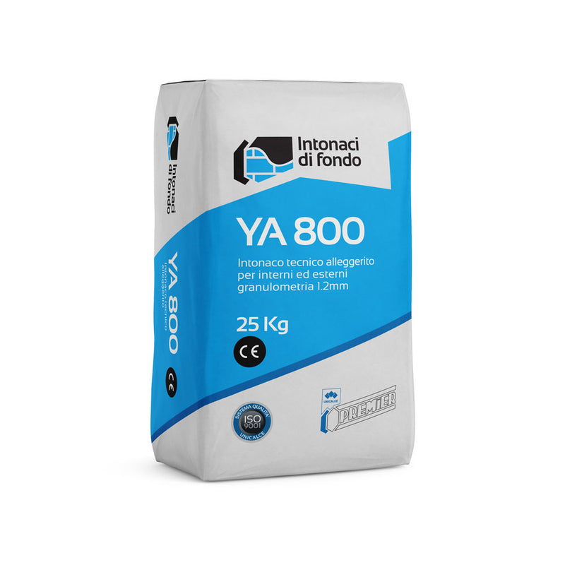 YA800 Intonaco di fondo alleggerito con perlite (conf. 25 kg.)
