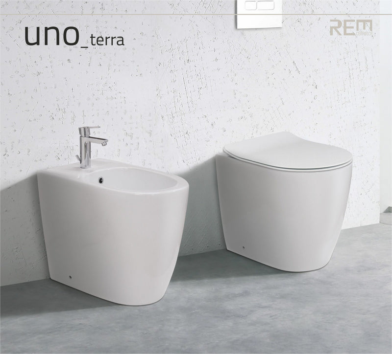 VASO TERRA FILO MURO - COLLEZIONE UNO RIMLESS JEANS