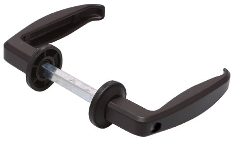 MANIGLIA TIPO LARA NERE BILANCINO VITE TESTA 8X50-60 MM