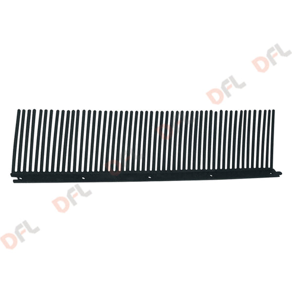 PETTINE ANTIUCCELLI IN PVC NERO - 110x500