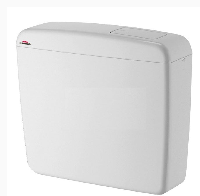 CASSETTA WC ESTERNA IN PLASTICA CON CATENELLA. DIM. 43*39*12