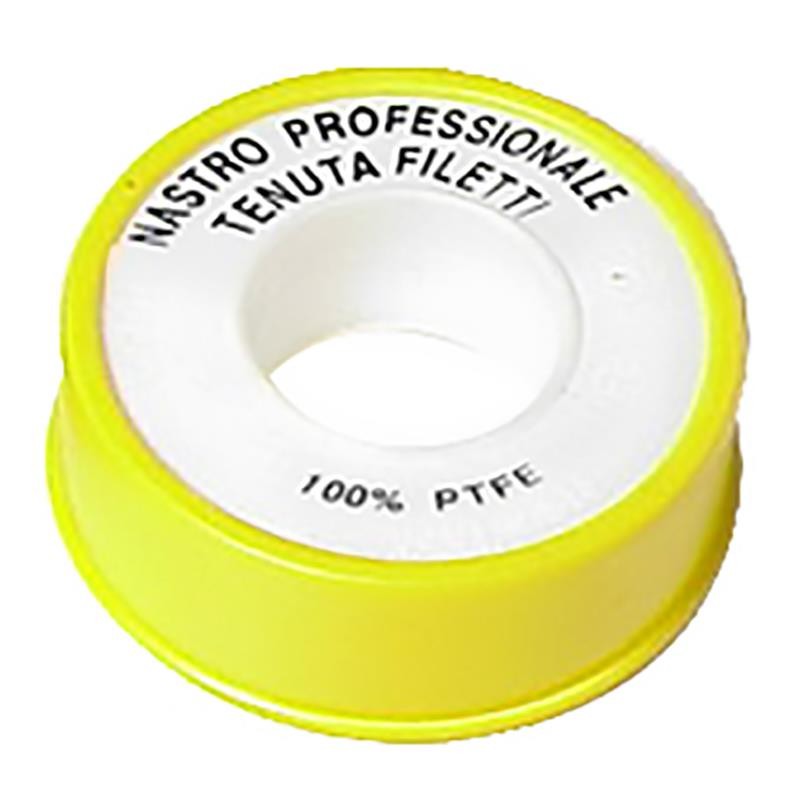 Nastro PTFE teflon 1/2 12x12x0,10 - uso GAS - ACQUA