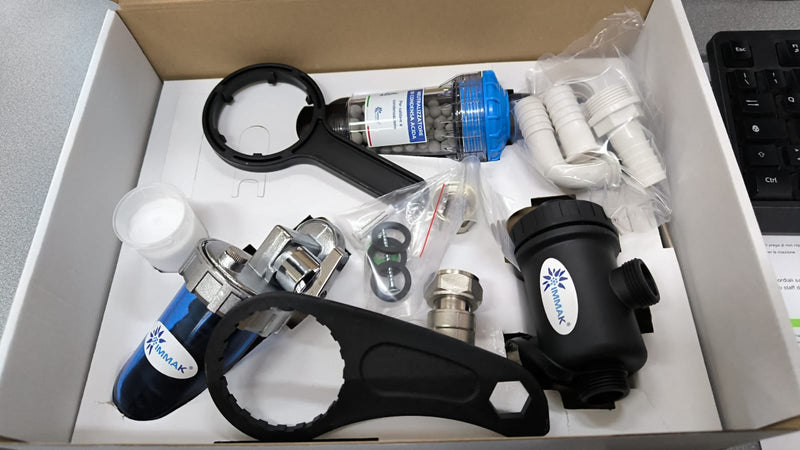 KIT SALVACALDAIA DEFANGATORE - DOSATORE - NEUTRALIZZATORE