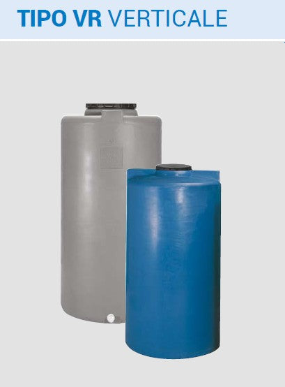 SERBATOIO VERTICALE LT 1000 GRIGIO