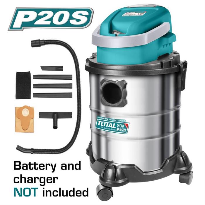 BIDONE ASPIRATUTTO 20L - ONE BATTERY