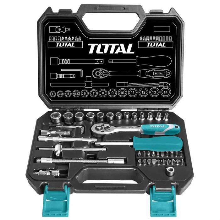 CRICCHETTO 1/4" - SET DA 45 - INDUSTRIAL