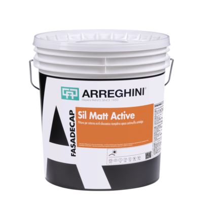 FASADECAP QUARZO SIL MATT ACTIVE BIANCO DA 14 LT