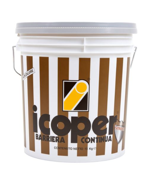 ICOPER STRONG DA KG. 15 NERO IMPERMEABILIZ. PER MURI E FONDAZ.