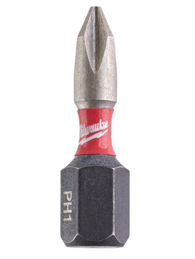INSERTI SHOCKWAVE IMPACT DUTY 25mm - 2 pz PH1 - MILWAUKEE