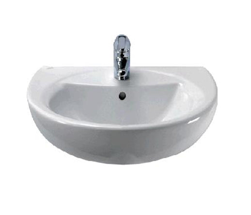 LAVABO DA APPOGGIO PORCELLANA 65*51