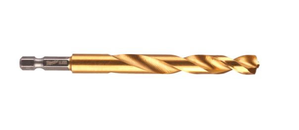 PUNTA METALLO REDHEX HSS-G TITANIO SHOCKWAVE 10,0x120mm - 1pz - MILWAUKEE