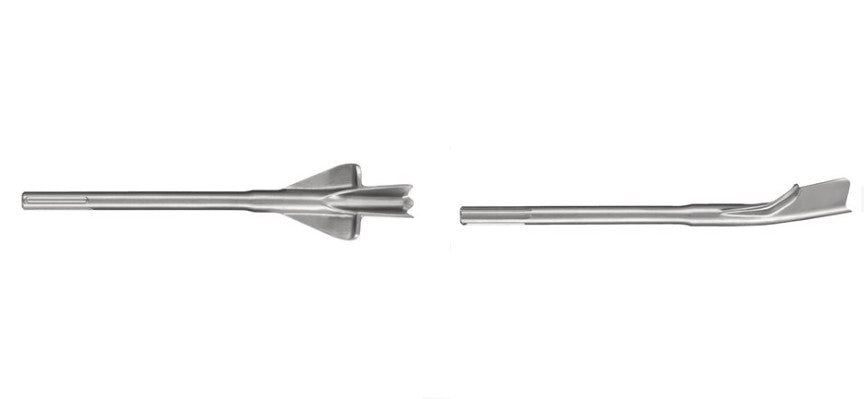 SCALPELLO A SGORBIA CON ALETTE SDS-MAX Wing Chisel 380x35mm - 1pz