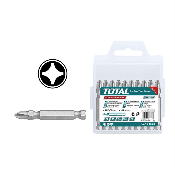 SET DA 10 PUNTE PH2 - 50mm - INDUSTRIAL