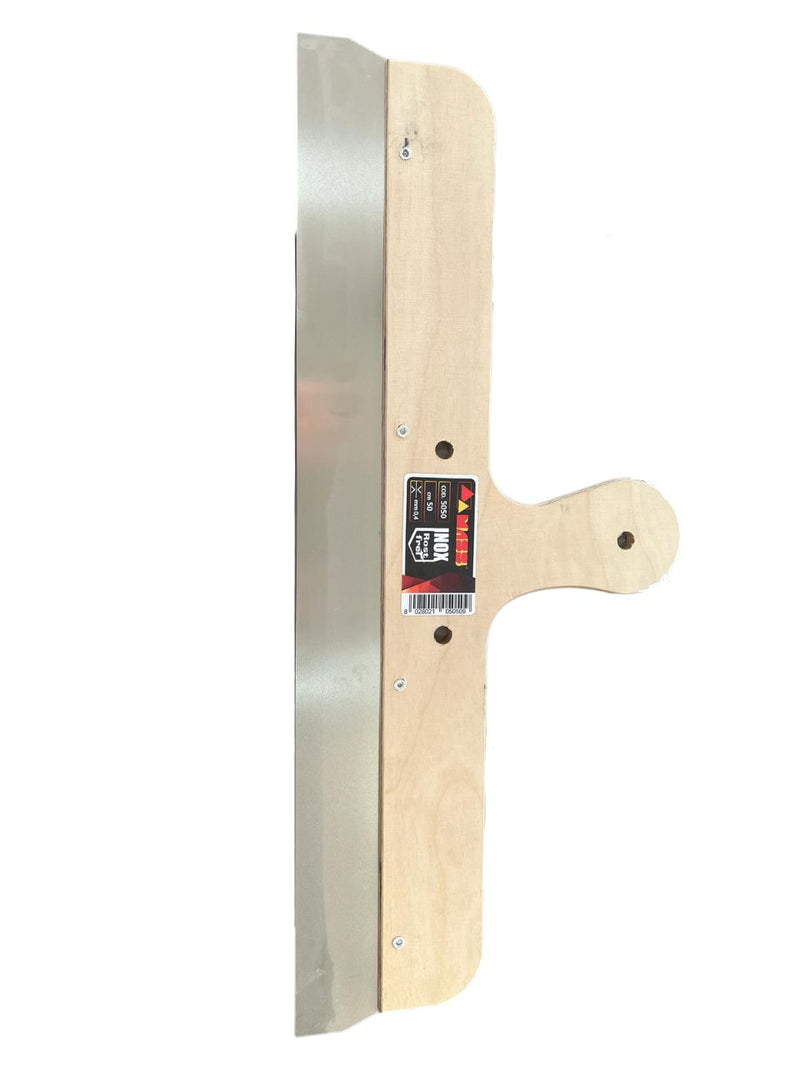 SPATOLA INTONACO INOX SP 0,4 MM - 50 CM